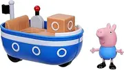 Peppa Pig - Peppa's Adventures - Little Boat Toy - Comes With 3 Inch George Figure and Seat For Him to Ride In - Inspired By TV Show - Preschool Toys for Kids - Girls and Boys - F2741 - Ages 3+