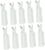 WOFASHPURET 10pcs Hair Root Curlers Volumizing Hair Rollers Clips for Effortless Fluffy Hairstyles Portable Styling Tool