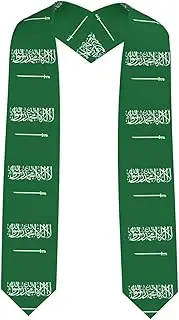 [EdWal] Saudi Arabia Flag Stole and Sash College Adult Honor Stole 2025