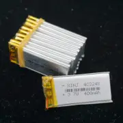 10PCS 3.7V 400mAh 1.48Wh Li Battery 402248 Li-ion For Bluetooth Speaker GPS LED