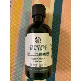 美體小舖 英國 The Body Shop 茶樹淨膚沐浴膠250ml