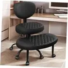 Cross Legged Office Chair with Wheels, Meditation Chair, ADHD Desk Chair
