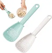 Kitchen Spoons for Cooking, Egg Separator Spoon, Multifunctional Kitchen Spoon Tool, Egg Separator Kitchen Tool, Heat Resistant Slotted Spoon, Heat Resistant Skimmer Slotted Spoon for Soup