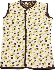 Hiorie Baby Sleeper, 5-ply Gauze, Made in Japan, 2-Way Sleeper, Overalls, Honeybees