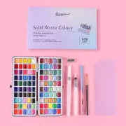 Watercolor Paint Set, Watercolor Paints, Painting Set with Water Brush Pens and