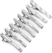 [KUHBDIE] Men's Business Tie Clip Set Diamond Set Tie Clip Banquet Tie Accessory French tie Clip