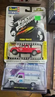 Revell Fast & Furious F-150 1:64 RARE with M2 Machines Fanta F-100 Ranger