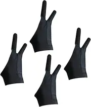 NUOBESTY Sketch Painting Glove for Anti-Touch Drawing Glove Friction Reducing Perfect for Digital Art
