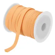 2/5 Inch Double Fold Bias Tape Polyester Bias Tape(Apricot 55 Yards)