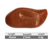 12pcs Floating soft lure Catfish Bait Blood Clot Pig Liver Gulp Live Bait