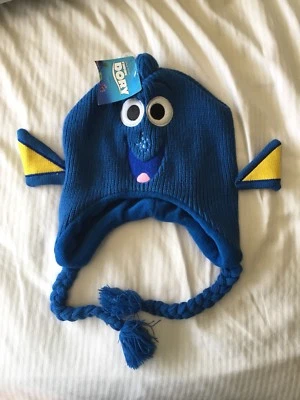 DISNEY DORY FINDING NEMO FINDING DORY BEANIE HAT NEW!