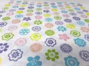 Girls Twin Sheet Set Circles Floral SPARKY & MARIE 3 Pieces Brand New