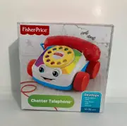 Fisher-Price Chatter Telephone Develops Motor Skills (12-36 Mos) NEW Sealed
