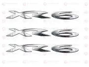 XR6 Badge Set For Ford Falcon BA BF FG - Rear Boot or Side Skirt Emblem X3 PCS
