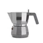 Alessi Espresso Coffee Maker 3 Cups Grey Designed by David Chipper Fast Brew