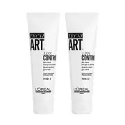 L'OREAL TECNI ART ESSENTIALS LISS CONTROL 150 ML X 2