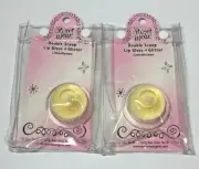 2 PACK LOT Revlon Street Wear Double Scoop Lip Gloss + Glitter LIMEALICIOUS New