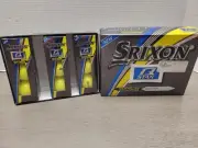 Srixon Q-Star Tour Yellow Golf Balls - 9 - 3 Packs Of 3 ALL NEW