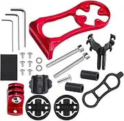 Out Front Mount for Bikes | Out Front Sturdy Aluminum Alloy Handlebar Mount - Multifunctional Cycling Bracket, Lightweight Adapter Base for GPS Computer, Bicycles Headlight