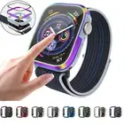 Screen Protector Aluminum Bezel Protective Case for Apple Watch Series 10 6 4 SE