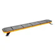 LED Autolamps Amber Emergency Light Bar Clear Lens 192 LED Flashing Warning Lamp