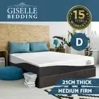 21cm Premium Memory Foam Mattress Cool Gel Non Spring cover Medium Firm Double