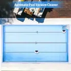 Cordless Robotic Pool Cleaner IPX8 Waterproof Dual Motor Suction Automatic