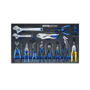 12 Pcs of Kincrome Off-Road Pliers & Wrenches EVA Tray - Field Service Boxes