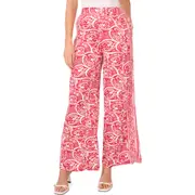 1.STATE Smocked Waist Wide Leg Pants in Magenta at Nordstrom, Size Large