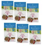 6 x Bellamy's Organic Veggie Macaroni 175g