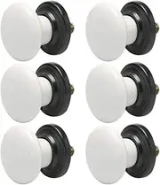 Ceramic Knob,Cabinet,Furniture Pull Handles,Door Pull,Drawer Pull Handle,6pcs Ceramic Knobs Vintage Knob Drawer Round Pull Handle Furniture Drawer Cabinet Cupboard Wardrobe Dresser Replacement White