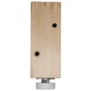 Hafele 637.12.283 Plinth Adjusting Fitting, M8 Thread, 100mm Wood Mounting Block