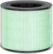 Dreamegg TR-8080 Air Purifier Replacement Filter, 4-in-1 Filtration System, Pre-Filter, Sterilization Filter, True HEPA Filter and Premium Activated Carbon Filter for Allergy Odor Home Bedroom Office
