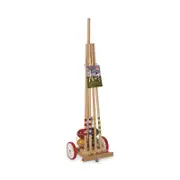 Kettler 4 Player Croquet Set with Trolley