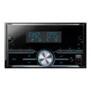 Double Din Car Radio In-Dash Bluetooth FM 2USB AUX Hands-free Stereo MP3 Player