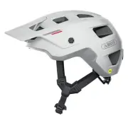 Abus, MoDrop MIPS, Bicycle Mountain Bike Helmet, L, 57 - 61cm, Polar White
