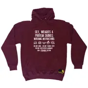 Gym Swps Washing Instructions - Funny Novelty Hoodies Hoodie