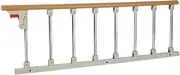 Foldable Elderly Bed Rail Aluminum Alloy Portable Anti-Fall Bed Guardrail Suitable for Medical Beds Single Beds Double Beds (Color : 4cm, Size : 122cm×40cm)