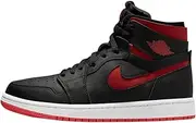 [Nike] Women's Jordan 1 Zoom Air CMFT Bred Black/University Red-White (CT0979 006) - 5.5