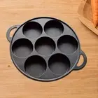 Egg Frying Pan 7 Cup Non Stick Gas Omelette Pan for Burger Hotel Household