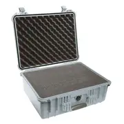 Pelican 1550 Case - Silver with Foam