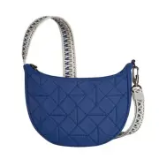 Travelon Anti-Theft Boho Crescent Crossbody Lush Blue