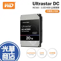 在飛比找蝦皮購物優惠-WD 威騰 Ultrastar DC HC560 20TB 
