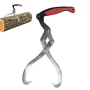 Log Lifting Tongs 2 Claw Timber Heavy Duty Dragging Skidding Tongs Logging Grab