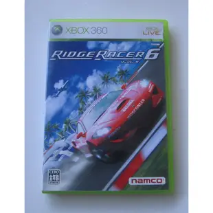 XBOX360 實感賽車6 英文版 英日版 Ridge Racer 6