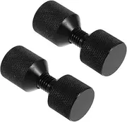ASAKKURA 1 Pair Double Hole Flange Positioning Pin Fitting Tools Flange Two Hole Pins Exhaust Flange Repair Alignment Pins Two Hole Pins Two Hole Flange Alignment Pin