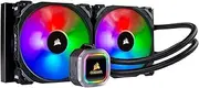 Corsair CW-9060038-WW Hydro Series, H115i RGB Platinum AIO Liquid CPU Cooler,280mm,Dual ML140 PRO RGB PWM Fans,Intel 115x/2066,AMD AM4/TR4, Black