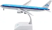 Pre-Built Model Aircraft 27CM Accurate Scale Model Airplane Replica 1/200 for KLM for Boeing B767-300ER PH-BZF Metal Civilian Aircraft Miniature Airplane Model