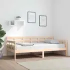NNEVL Day Bed Solid Wood Pine 92x187 cm Single Bed Size