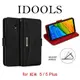 【愛瘋潮】IDOOLS 磁扣錢包 紅米5 Plus 側掀可立皮套 保護殼 保護套